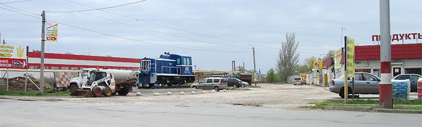 Памятник Маневрованому тепловозу ТГК-2