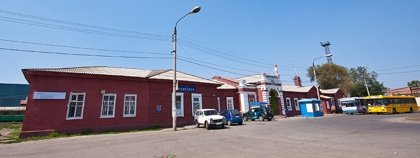 На энгельсском вокзале