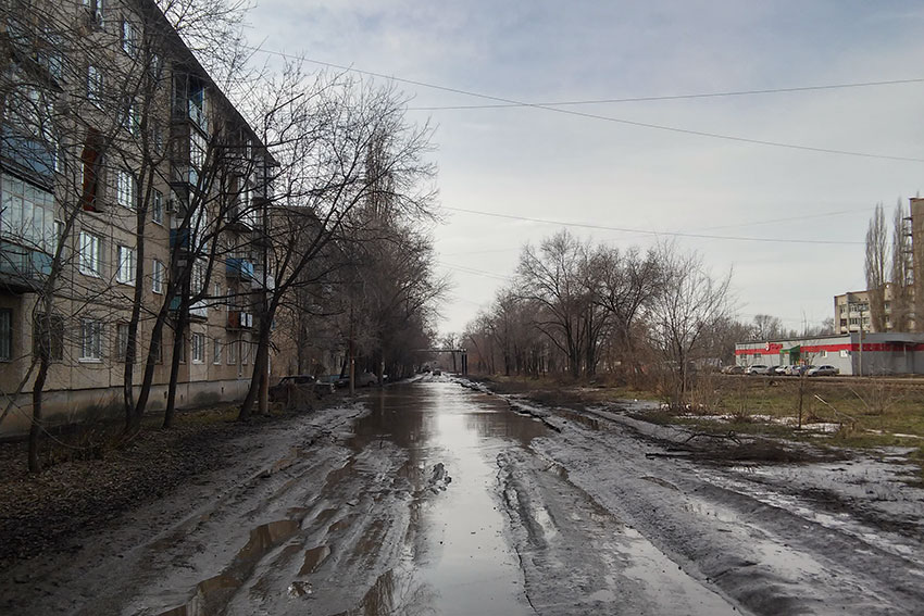 Вот это лужа