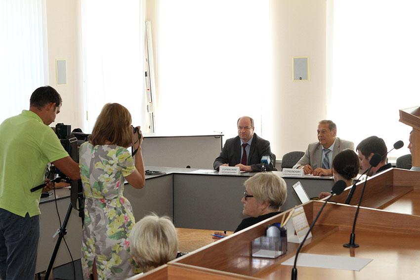 Пресс-конференция Александра Стрелюхина
