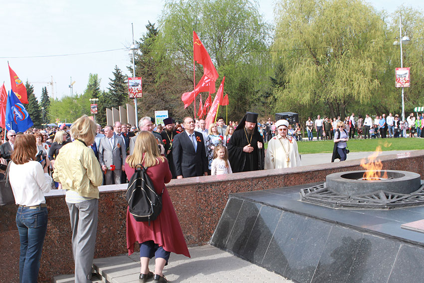 Торжественный митинг 9 мая 2018 года