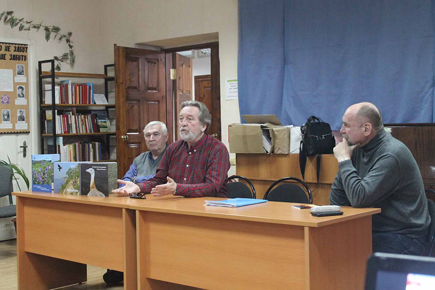 Встреча с писателями в п. Духовницкое
