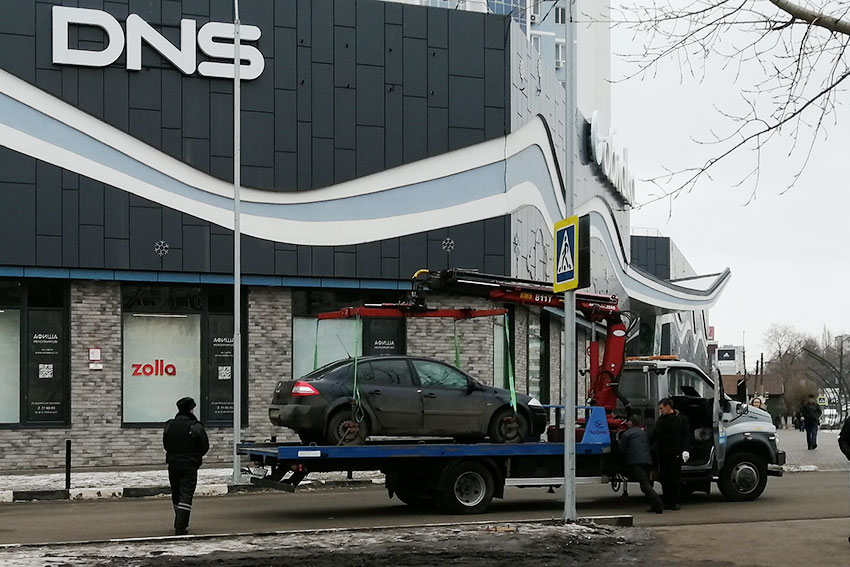 Эвакуаторы снова в городе