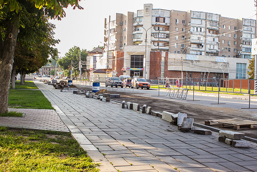 Новые бордюры, как в Москве