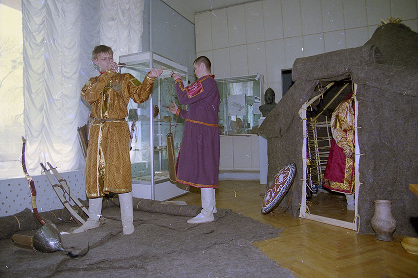 Кочевники в музее
