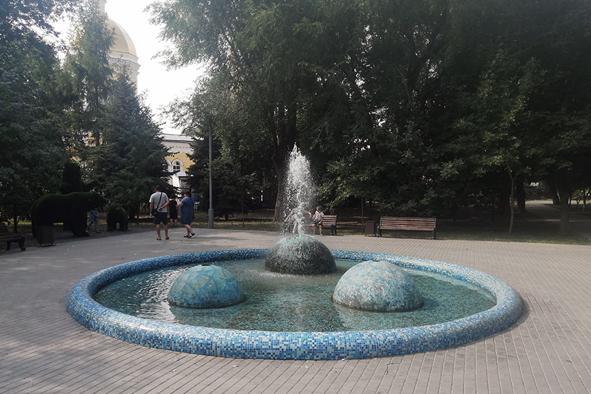 Фонтан в Детском парке