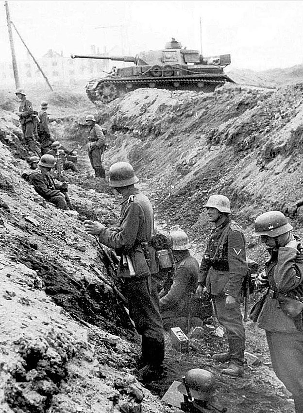 Перед атакой август 1942 год.