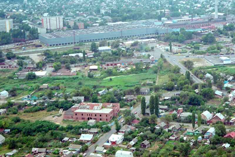 Район клуба железнодорожников 2004 год.