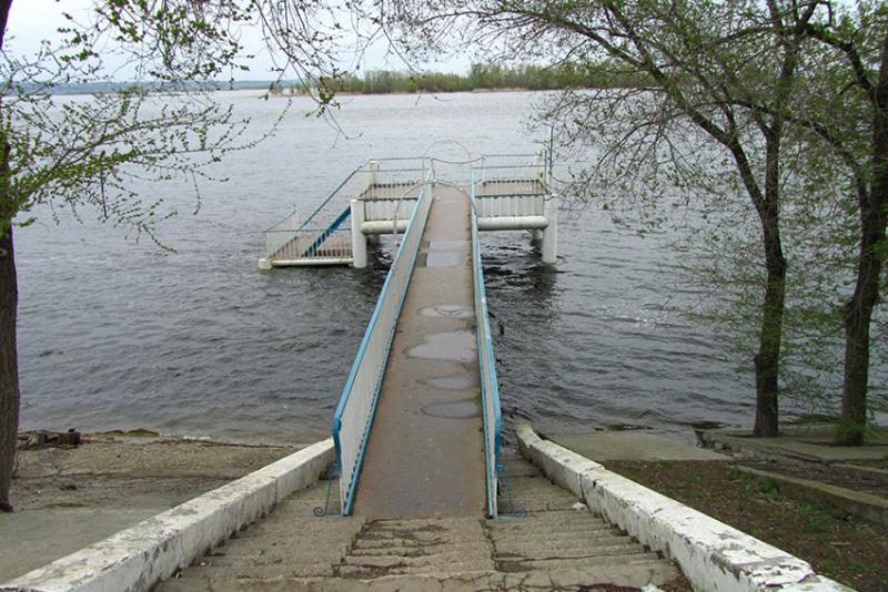 Городской причал.