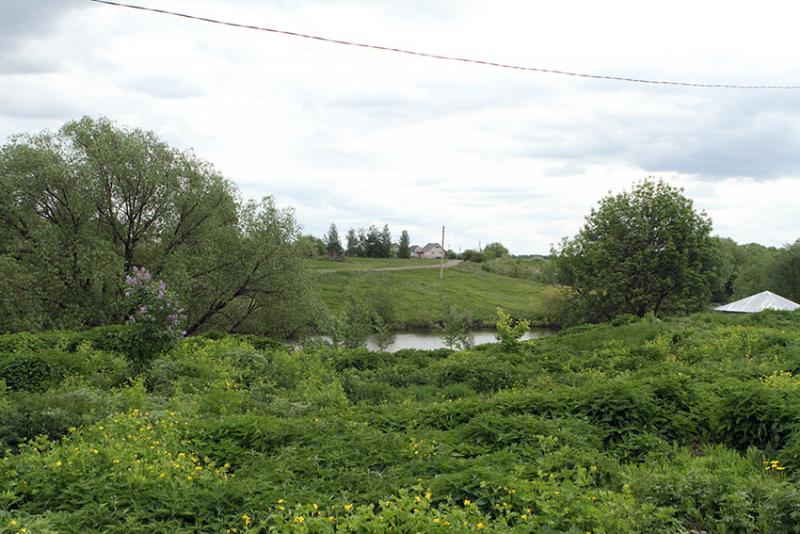 Панорама деревне Ивановки.