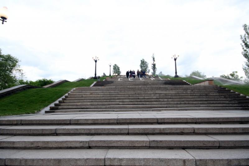 Знаменитая лестница.