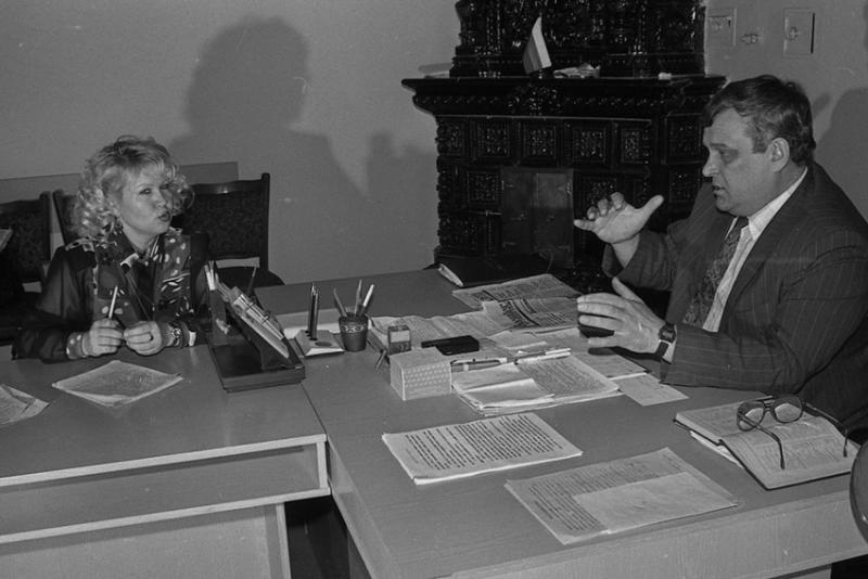 Фото Ю. Репина 1994 года. 
