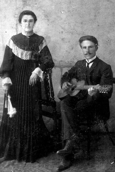 Чета Гредченко в 1905 году. 