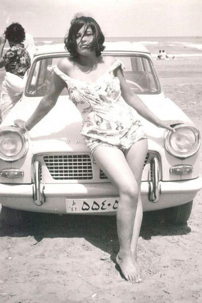 Иранская красавица фото 1960 года.