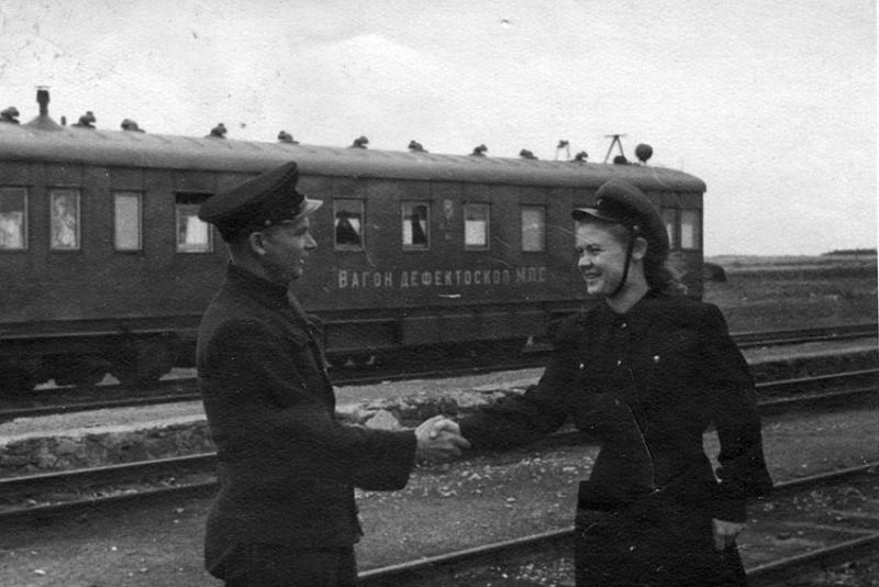 Фото 1956 год из архива Люси Лавровой (Коноваловой).