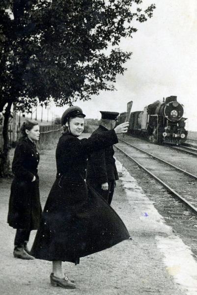 Литерный. Фото 1956 год из архива Люси Лавровой (Коноваловой).
