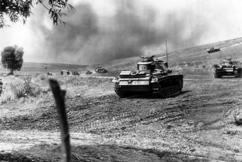 Pz.Kpfw. III выход в атаку операция «Цитадель».