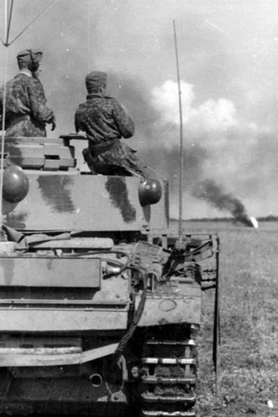 Командирский танк PzKpfw-III выход в атаку операция «Цитадель».