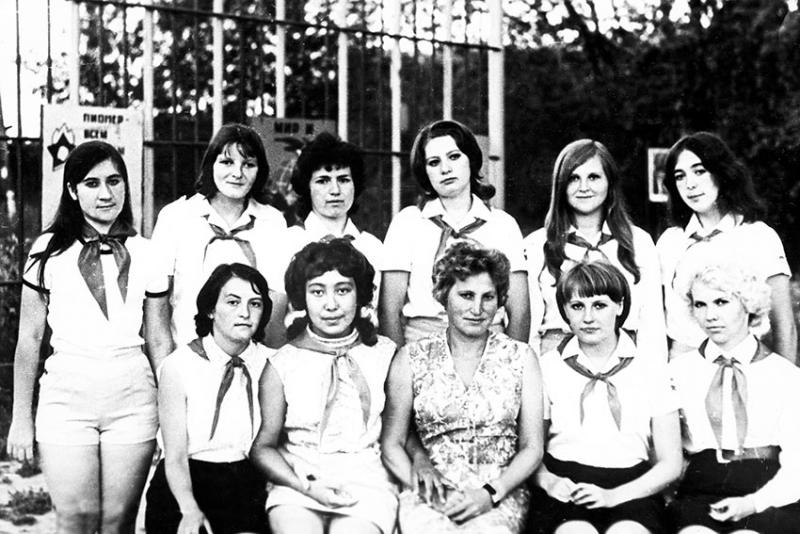 Пионер лагерь "Колосок", 1974 год.