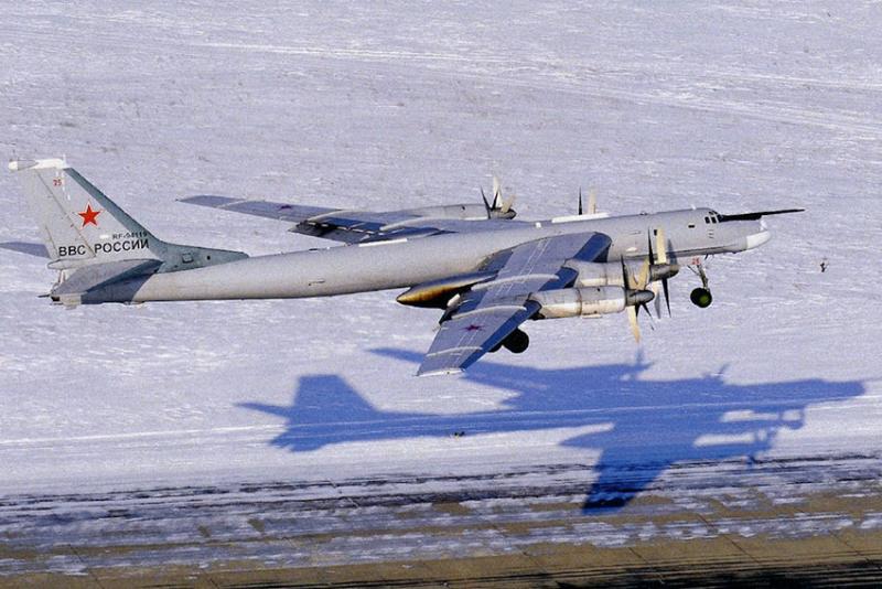Взлёт Ту-95 2013 год.