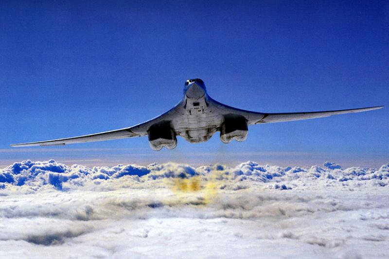 Ту-160 высота 2012 год.