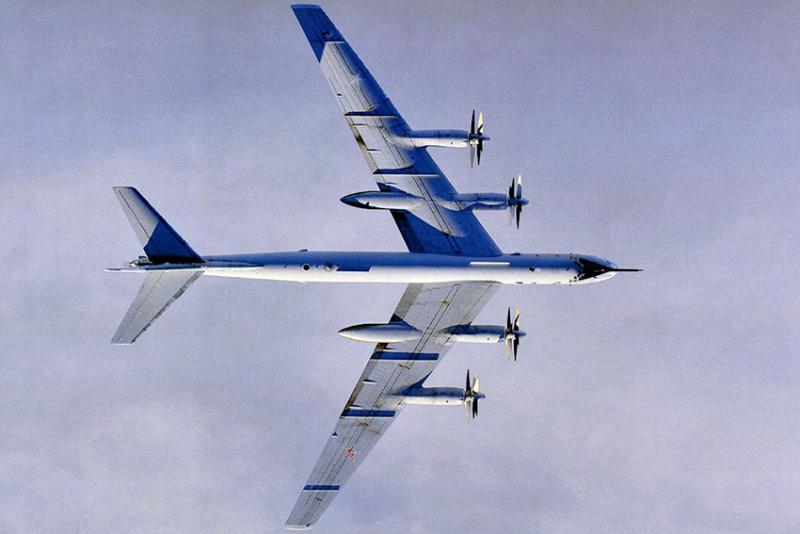 Над облаками Ту-95 2012 год.